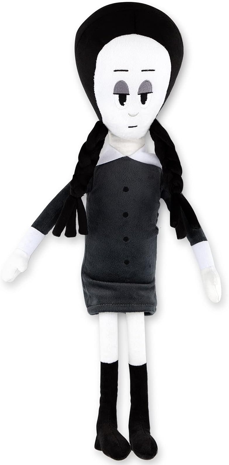 Jay Franco Addams Family Wednesday Plush Stuffed Pillow Buddy - Super Soft Polyester Microfiber, 21 inch (Official Addams Family Product)