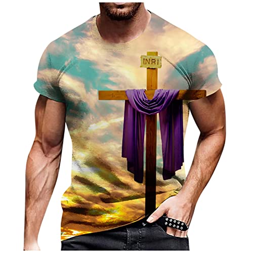 T-Schirt Herren Halen Shirt Trekking Shirt Herren Kurzarm Vikinger Tshirt...