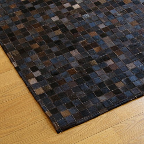 Amazon｜Patchwork Rug パッチワークレザーラグ モザイク (約170cm