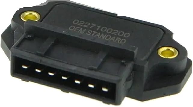 Ignition Control Unit Ignition Control Module Fits Compatible with Opel Astra for Fiat Alfa for BMW 1989-1993 0227100200 0227100204 install Ignition Module Replacement