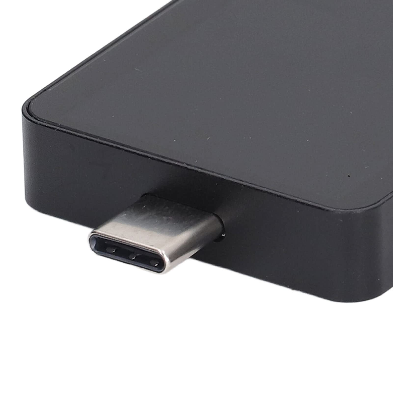 Kadimendium Podwójny Tester Typu C USB PD3.1 Woltomierz Cyfrowy i Amperomierz do Monitorowania Mocy ładowania Telefonu Stal Stopowa Zakres 0-50 V