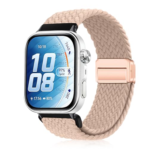 [YealRed] �o���hHuawei Watch Fit 5 Pro/4 Pro �ɑΉ� �����p�X�g���b�v �L�k���̂���i�C���� �}�O�l�b�g���ߋ� �҂ݍ��݃x���g Huawei Watch Fit 5/4/3 �x���g ���C�o�b�N�� �����p�X�g ���K ����
