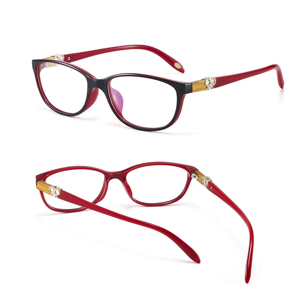 Niebieskie światło blokujące komputerowe okulary do czytania, wygodna ramka TR anty-niebieskie okulary okulary okulary przeciw oczom unisex niepolaryzacyjny czytnik