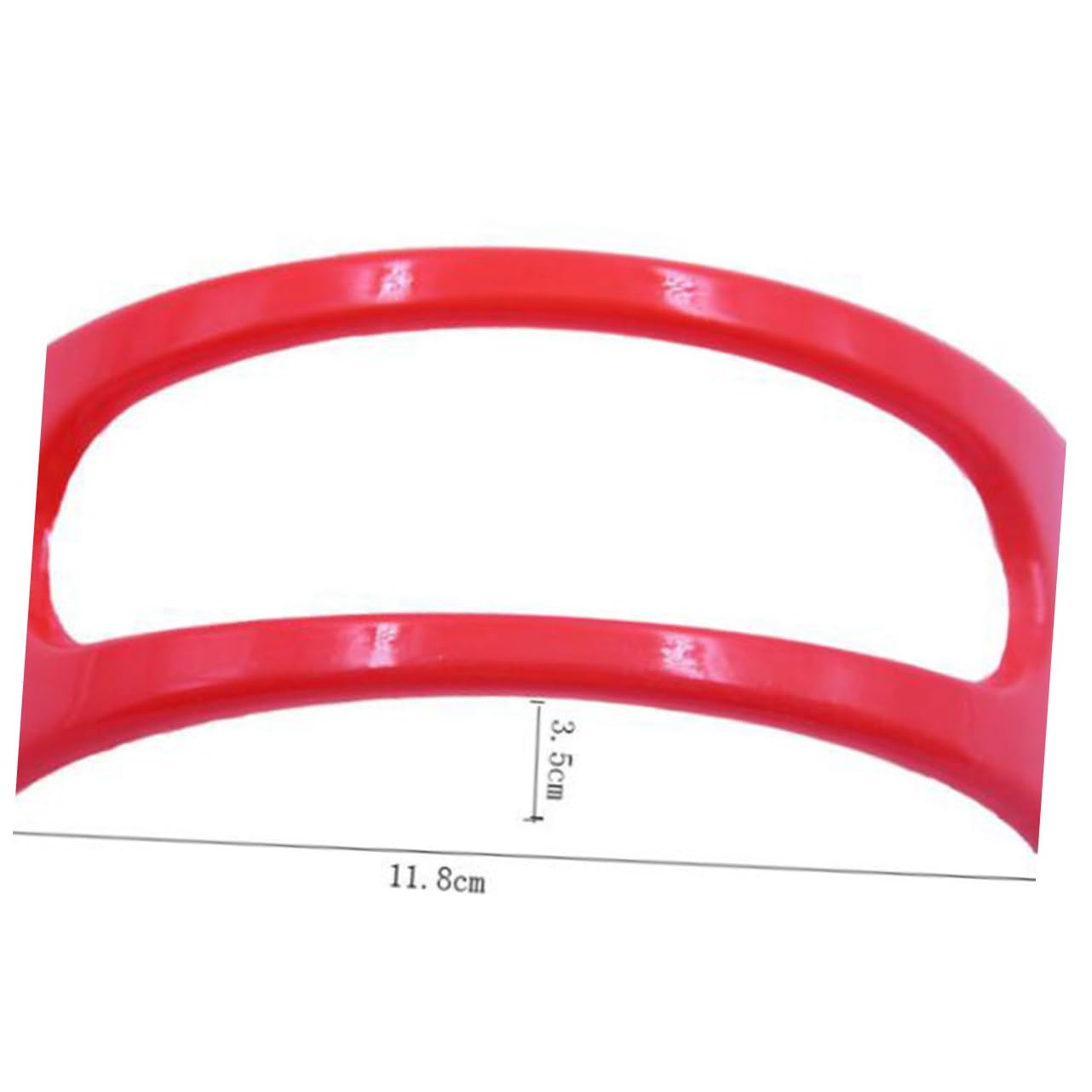 STOBAZA 24 Set Curved Food Rack Stackable Tray for Booth Taco Stand for Restaurant Creative Food Storage Rack