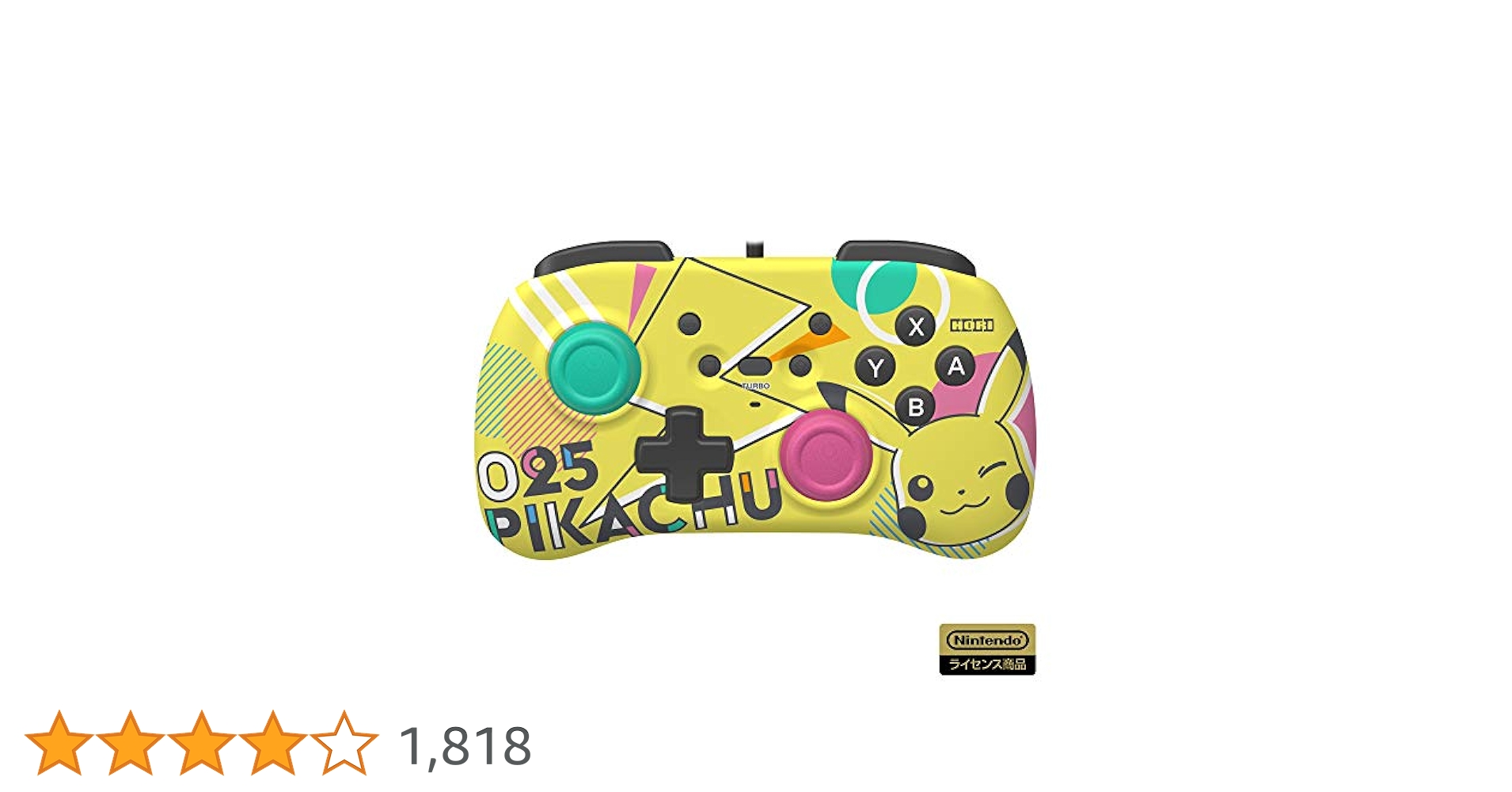 【任天堂ライセンス商品】ホリパッドミニ ピカチュウとピカチュウ&イーブイ Amazon.co.jp: 【任天堂ライセンス商品】ホリパッドミニ for