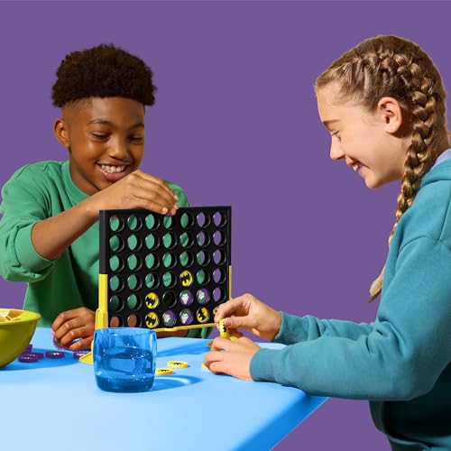 Image of Connect 4 Batman Game | Batman-Themed 4 in a Row Game | Ages 6 and Up| for 2 Players | Strategy Board Games for Kids and Families (Amazon Exclusive)