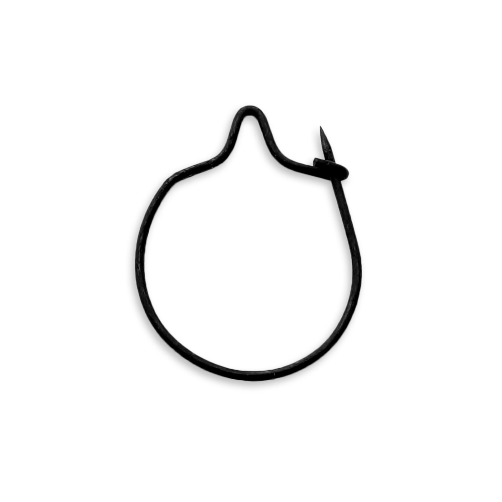 Bank Tackle Maggot Clips Carp Fishing Terminal Tackle Black Extra Small, Small and Medium (Extra Small, x 50 Pack)