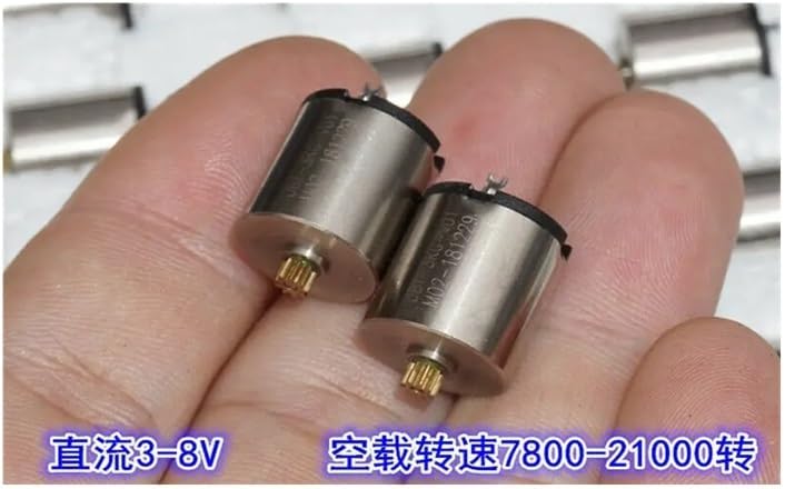 ZZQFJLAD 5極 12mm&times;13mm コアレス電子スターター DC 3V 5V 6V 8V 21000RPM 高速ネオジム D