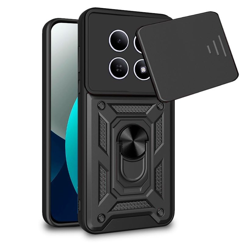 Cool Case for Xiaomi Redmi Note 15 Pro Hard Ring Black