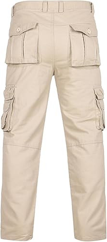 Miniatura 6 de Unisexd Adult Cargo Pants Casual Multi-Pockets Outdoor Sweatpants Active Sport Joggers Pant Full Length Trousers