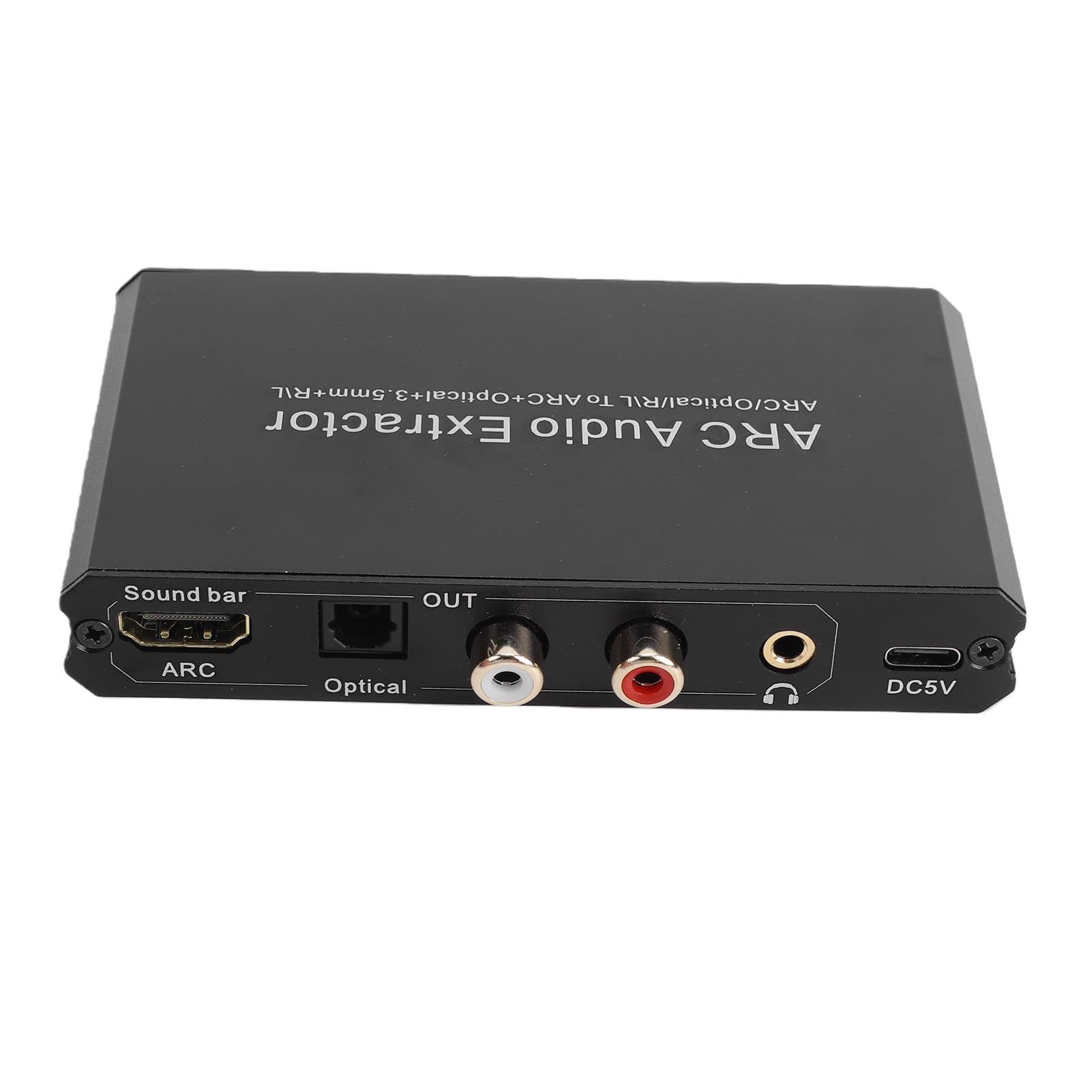 Generic ARC Sound Extractor Convertitore Digitale-analogico DAC Ad Alta Definizione da 24 Bit 192 KHz per Sistemi Home Theatre
