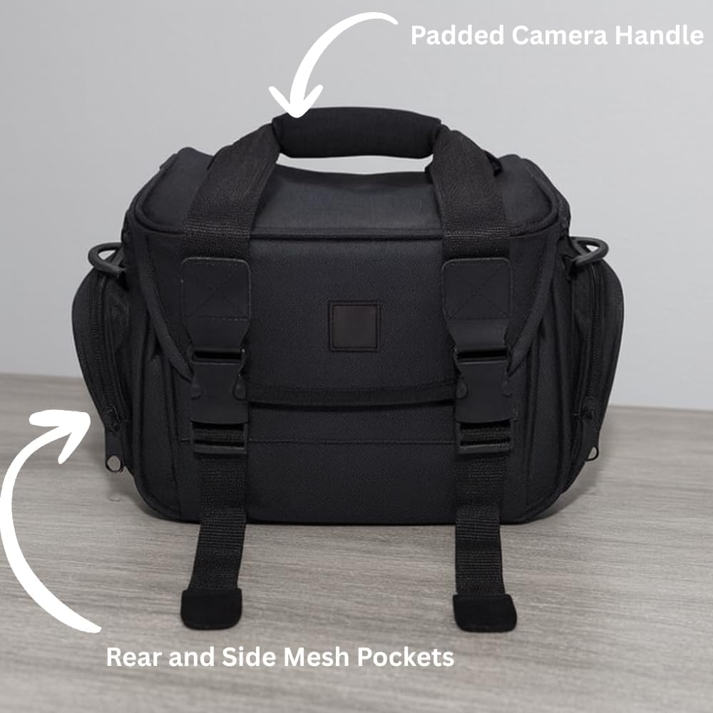 Amazon.com : Acuvar Extra Large Camera Bag Fully Padded Camcorder