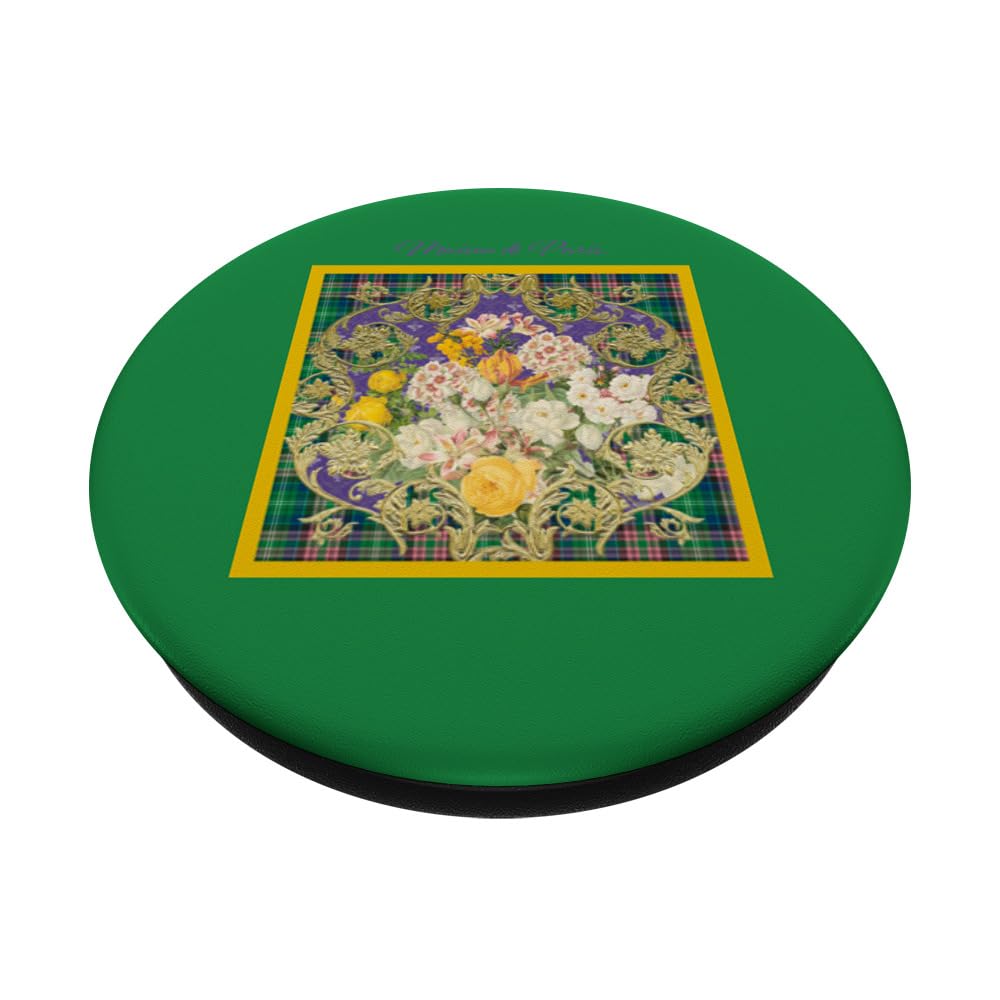 Rose_Paris_009 PopSockets Swappable PopGrip, Black - Image 2