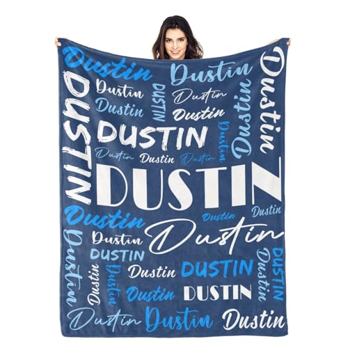 Personalized Blankets for Kids with Names Customized Blankets with Name for Adult Custom Blanket Gift for Birthday Christmas Valentines Day Gift