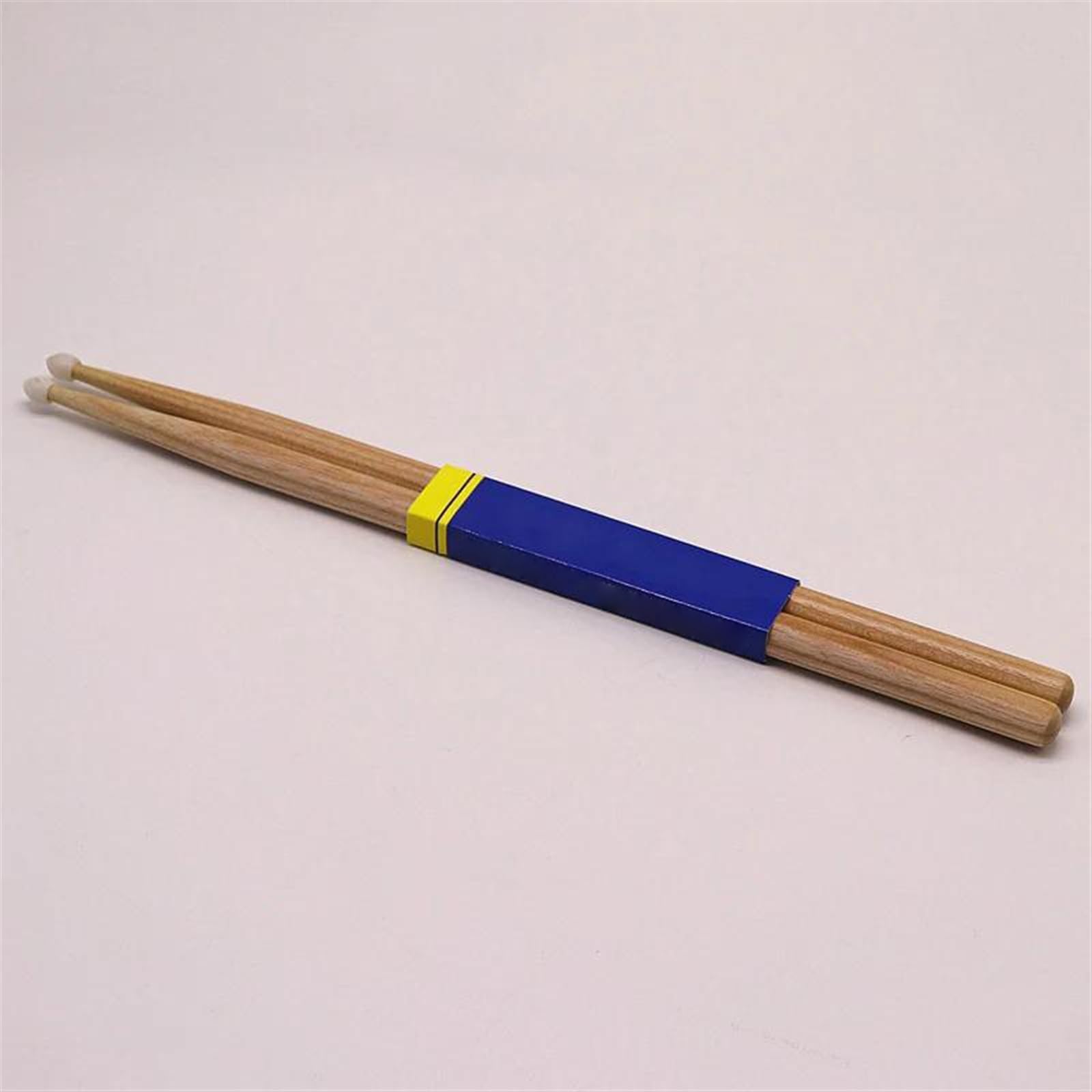 Accessori per Percussione 6 Paia Di Bacchette 2B Con Punta In Nylon, Bacchette In Legno Di Noce Americano, Con Finitura Opaca