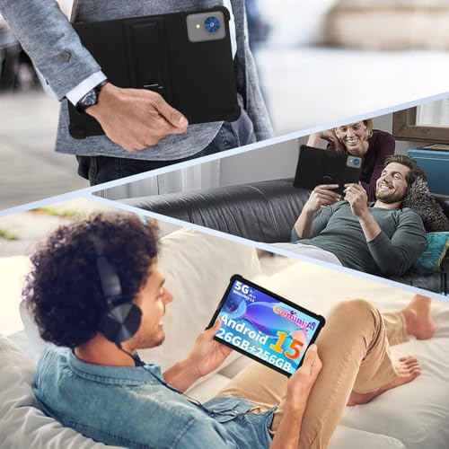 Coque silicone YLEEBG P60 antichoc avec support pliable pour tablette