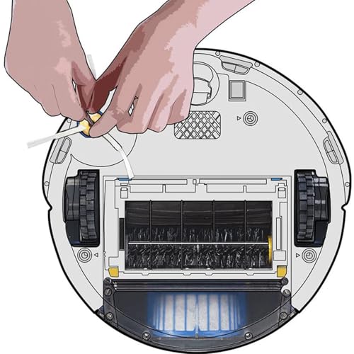 Filtre et brosses pour iRobot Roomba 620 résout la baisse d'aspiration - 8