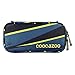 Produktbild coocazoo Federmäppchen PencilDenzel Wild Stripe blau, Schlamperetui, Geodreieckfach, Stundenplanfach, herausnehmbarer Stiftehalter, zusätzliches Reißverschlussfach