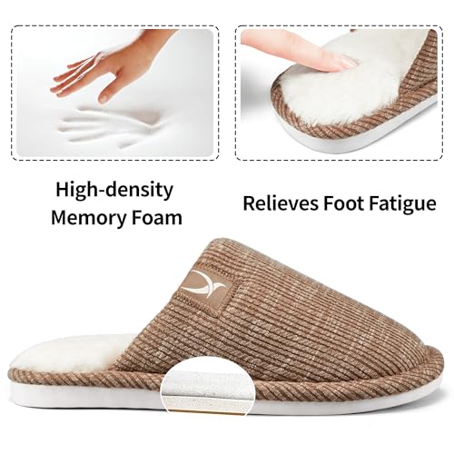 Aomigoct Womens Slippers House Indoor: Winter Slippers for Women Home Bedroom Outdoor4