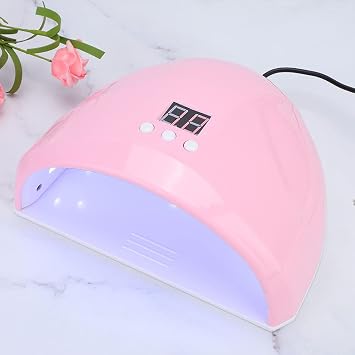 36W Intelligent LED Nail Polish Dryer Lamp with Automatic Sensor - Quick Drying Curing Machine for Nail Gel - Manicure Tool with LCD Display