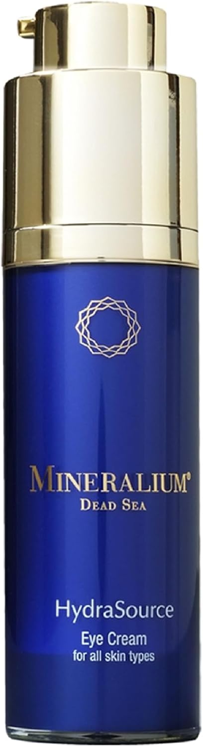 Anti-Aging Oogcontourcrème met Mineralen uit de Dode Zee – Hydrateert, Verzacht en Regenereert – Verrijkt met Vitaminen C en E – Zonder Sulfaten of Parabenen – 30ml