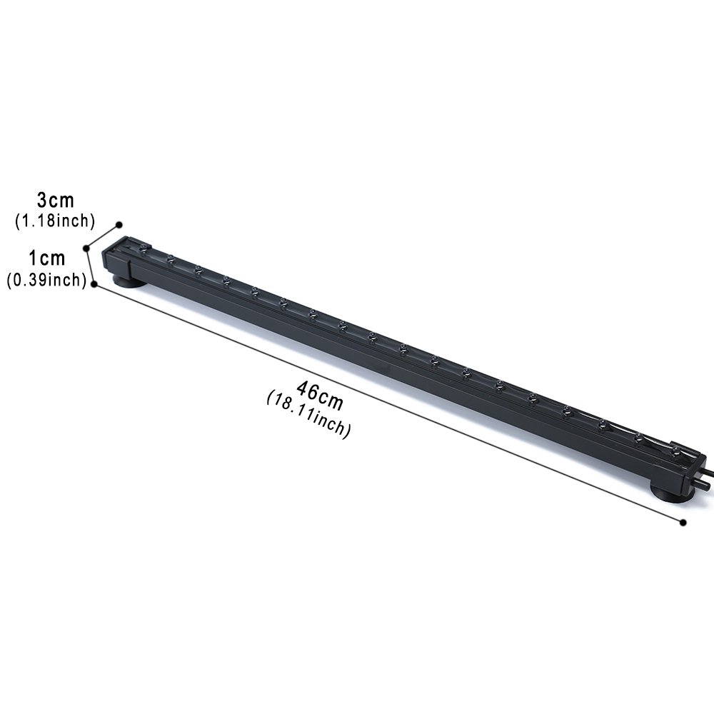 Éclairage Aquarium Led Lampe Sous-Marine Luminaire En Tube Pour Submersible Poisson Étanche Fish Tank Lumière