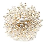 [ジュエルボックス] JewelVOX コサージュ ブローチ キルトピン パール フラワー クリップ セレモニー お呼ばれ フォーマル おしゃれ 大人