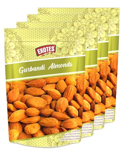 Exotes Premium Dry Fruits (Gurbandi Almonds/ Badam), 1000 g (B08SBKL9RF) Amazon Price History, Amazon Price Tracker