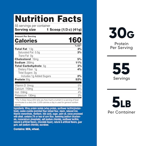 Image of Nutricost Whey Protein Isolate (Cookies N Cream) 5LBS