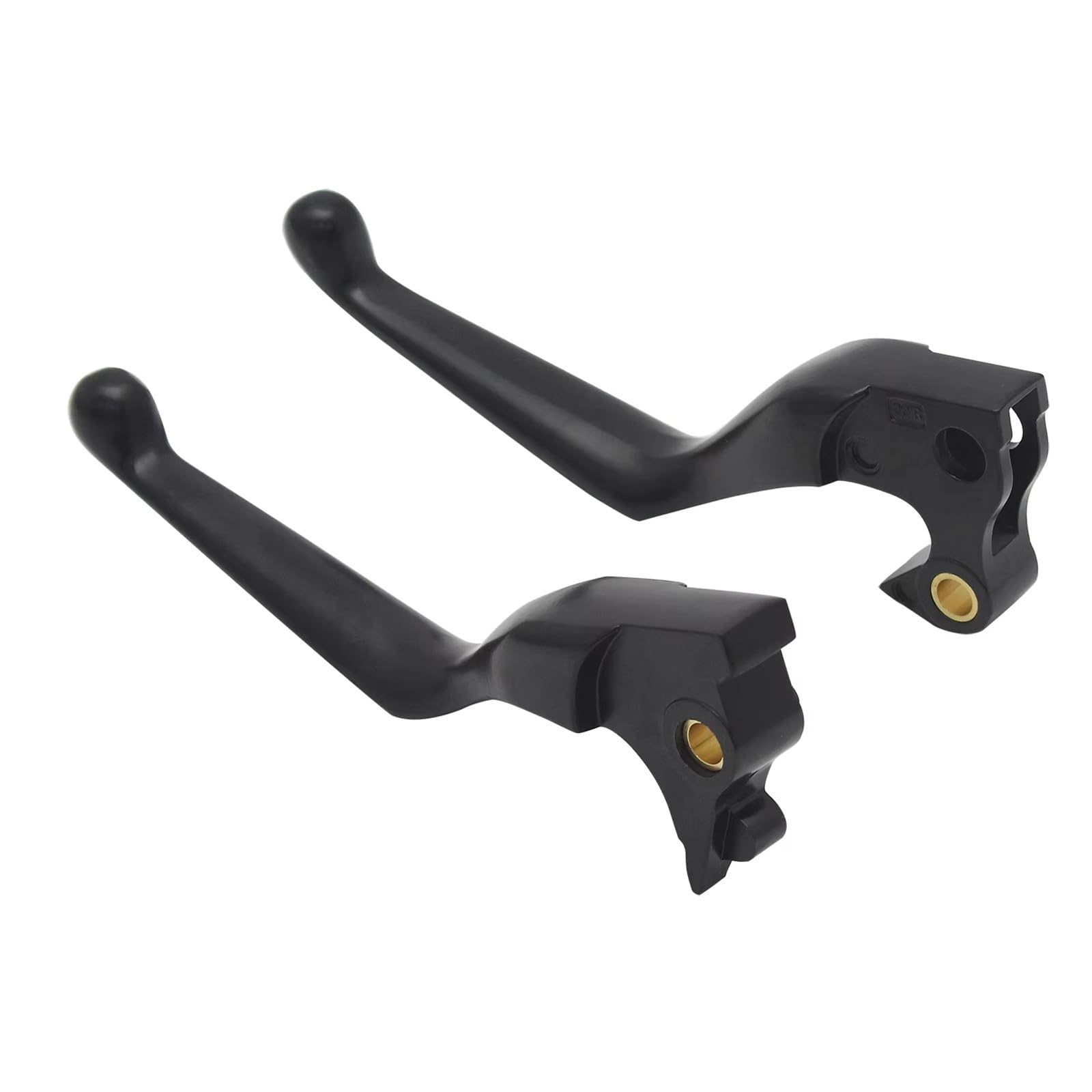 BeiZhengbhD Clutch Lever Handlebar for Sportster for XL 883 1200 Iron for XL883N for XL1200NS Forty-Eight for XL1200X 48 72 Hand Control Handle Brake Clutch Levers(1 Pair Matte Black)
