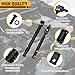 Anrain Upper and Lower Intermediate Steering Shaft Column, Fit for Chevy Avalanche Silverado Suburban GMC Sierra Yukon Cadillac Escalade 1500 2500 3500, Replaces Parts 19329330, 25958109, 905-512
