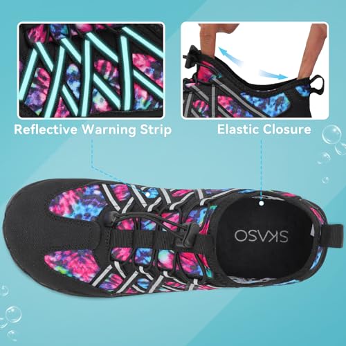 Barefoot Water Shoes for Women Men Wide Toe Box Lightweight Quick Dry Aqua Socks for Swim Beach Surf Boat Hiking Pool Walking Yoga4