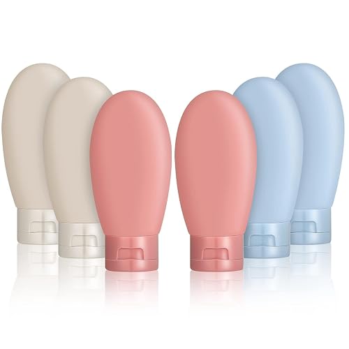 60 ml Leak-Proof Travel Bottles Set