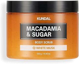 KUNDAL Exfoliante corporal de macadamia y azú...