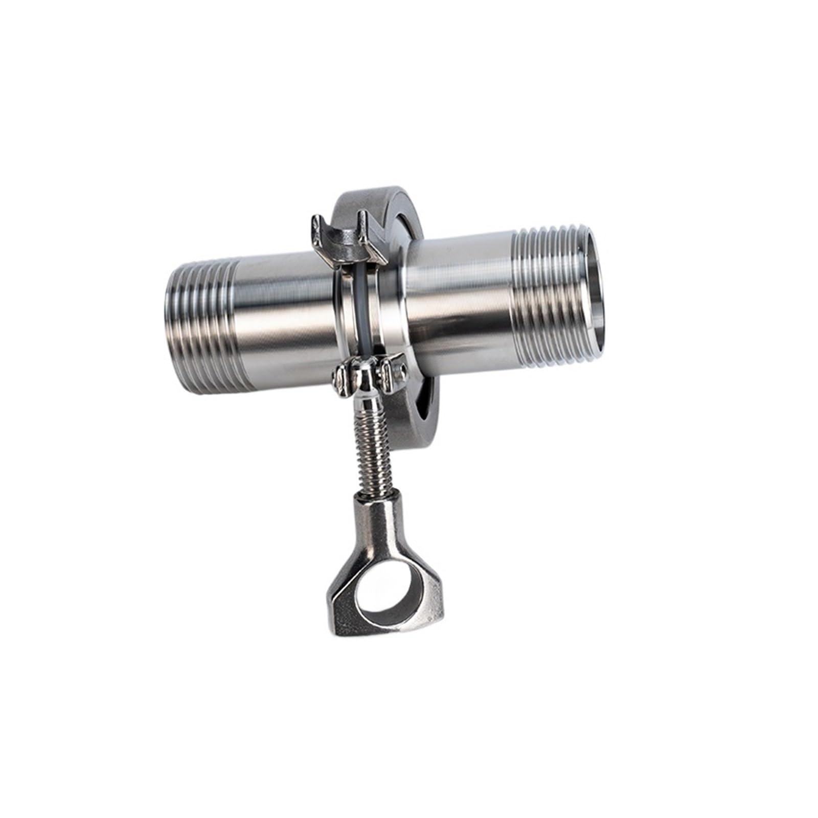 AARTERZZA SS304 Stainless Steel Polished Clamp Threaded Pipe Fitting Set, Fastener, Reducer(DN80-106) Pipe Fitting