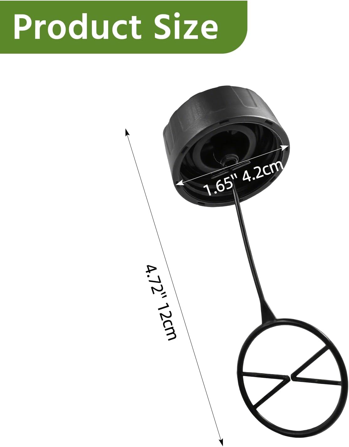 Fuel Cap Assembly 578931503 530150350 for Husqvarna 125B 125BVX 128C 128CD 125E 125L 128LD 125GX 125R 125RJ 128R 28LD,128C, 128CD, 128R, 128 RJ