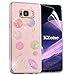 Produktbild OKZone Galaxy S8 Hülle, Glitzer Bling Glänzende Design Weich TPU Bumper Case Silikon Schutzhülle Handy Tasche Rückseite Hülle Etui Cover TPU Bumper Schale für Samsung Galaxy S8 (Klar)