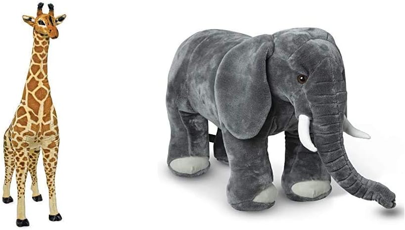 Best Cyber Monday 🔥 Melissa & Doug Large Giraffe & Elephant Tech Deals 🔥 Melissa & Doug Large Giraffe & Elephant