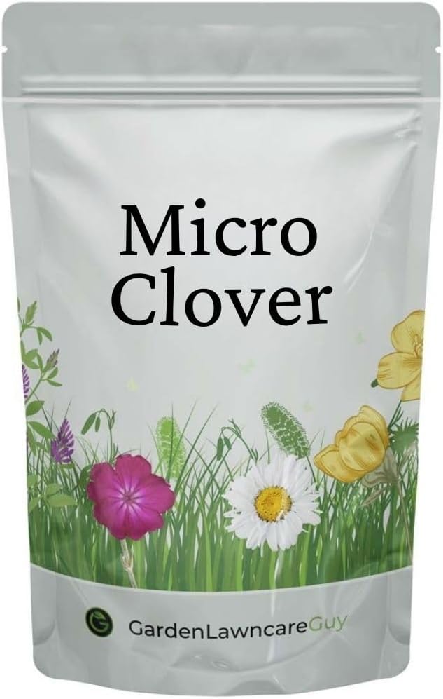 Micro Clover Seed UK - Small Leaf White Clover Seed for Sowing, Soil Improver and Ground Cover Crop (Trifolium Repens Pipolina)