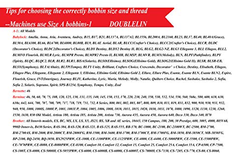 144Pcs Multi-Colors Prewound Bobbins Size A, 40S/2 Spun Polyester Thread 34Wt, Plastic Sided, Size A, Class 15, 15J, Sa156, 11 Colors Bobbin By 8Pcs Per Color, 16Pcs Black Color And 40Pcs White Color #TOP3