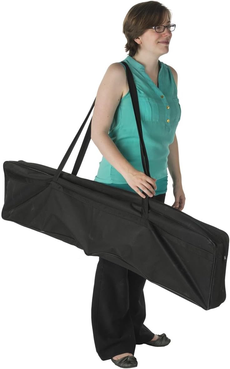Displays2go PZ4SLIH Floor Standing Literature Rack, 3 Pockets for 8.5x11-Inch Magazines, Portable