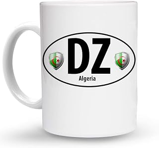 Makoroni - ALGERIA Flag World Flags Country Nations - 11 Oz. Ceramic COFFEE MUG Coffee Cup, #c1