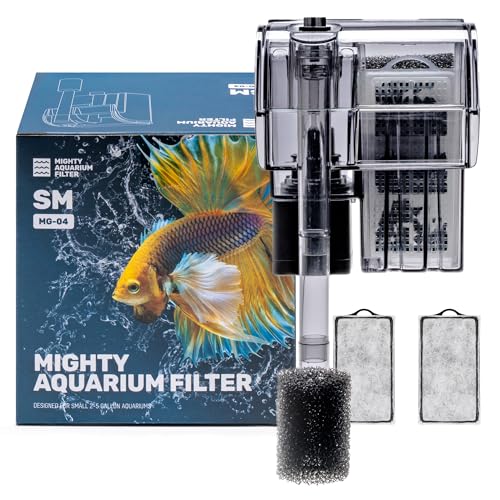 Mighty Aquarium HOB Filter for 2-5 Gallon Tanks