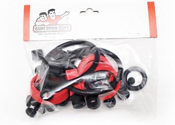 Game Room Guys Stern Simpsons Pinball Party Black Rubber Ring Kit