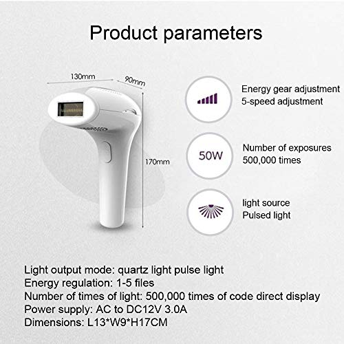 Lumea Advanced IPL Haarentfernungsgerät 500,000 Lichtimpulse Permanent Haarentfernung für Frauen & Männer-Körper Gesicht Bikini-Zone & Achseln langanhaltend glatte Haut - Image 8