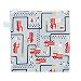 Bumkins Reusable Snack Bag Large, Fire Engine