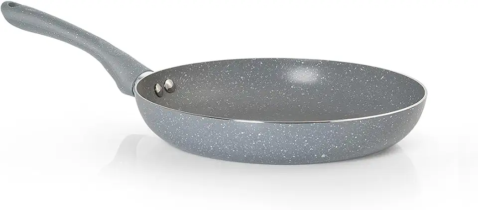 MODA DO CHEF Frigideira Antiaderente 20cm Cinza Graniflon – Alumínio Injetado 2mm, Capacidade 2,4 Litros, Praticidade e Sofisticação