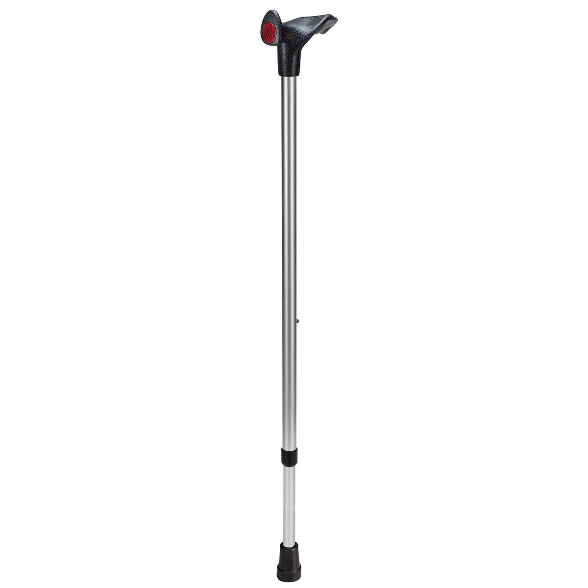 Ossenberg Adjustable Walking Stick – Ergonomic Anatomical Palm Grip Handle - German Make (Right Handed, Black, Grey) (B004T16EKQ) Amazon Price History, Amazon Price Tracker