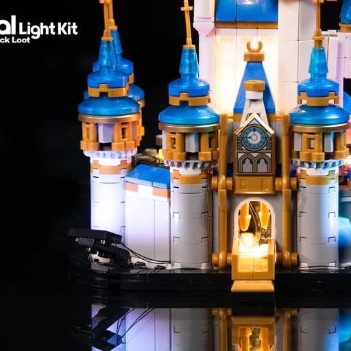 Miniatura 9 de Brick Loot Kit de iluminación LED de lujo para Lego Mini Disney Castle 40478  Luces personalizadas para mejorar tu modelo de pantalla  Juego de Lego