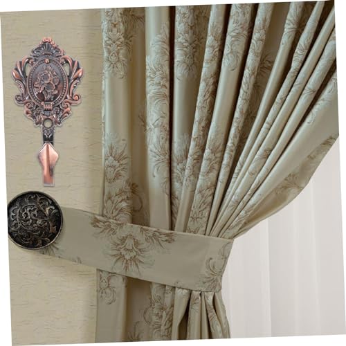 Cortina gancho de pared Cabilock de latón premium para decoración vintage de interiores 7
